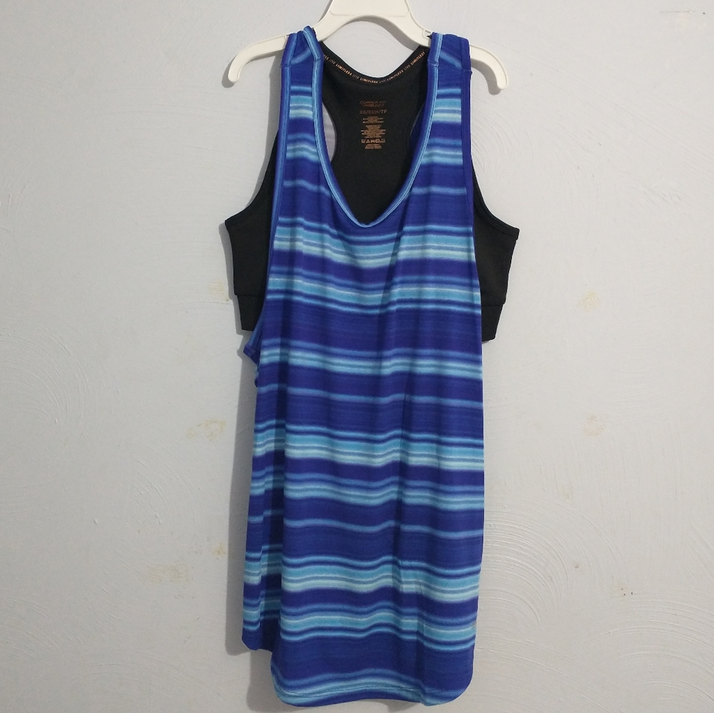 Built-in-Bra Workout Tank Top! Worn Once, Perfect!